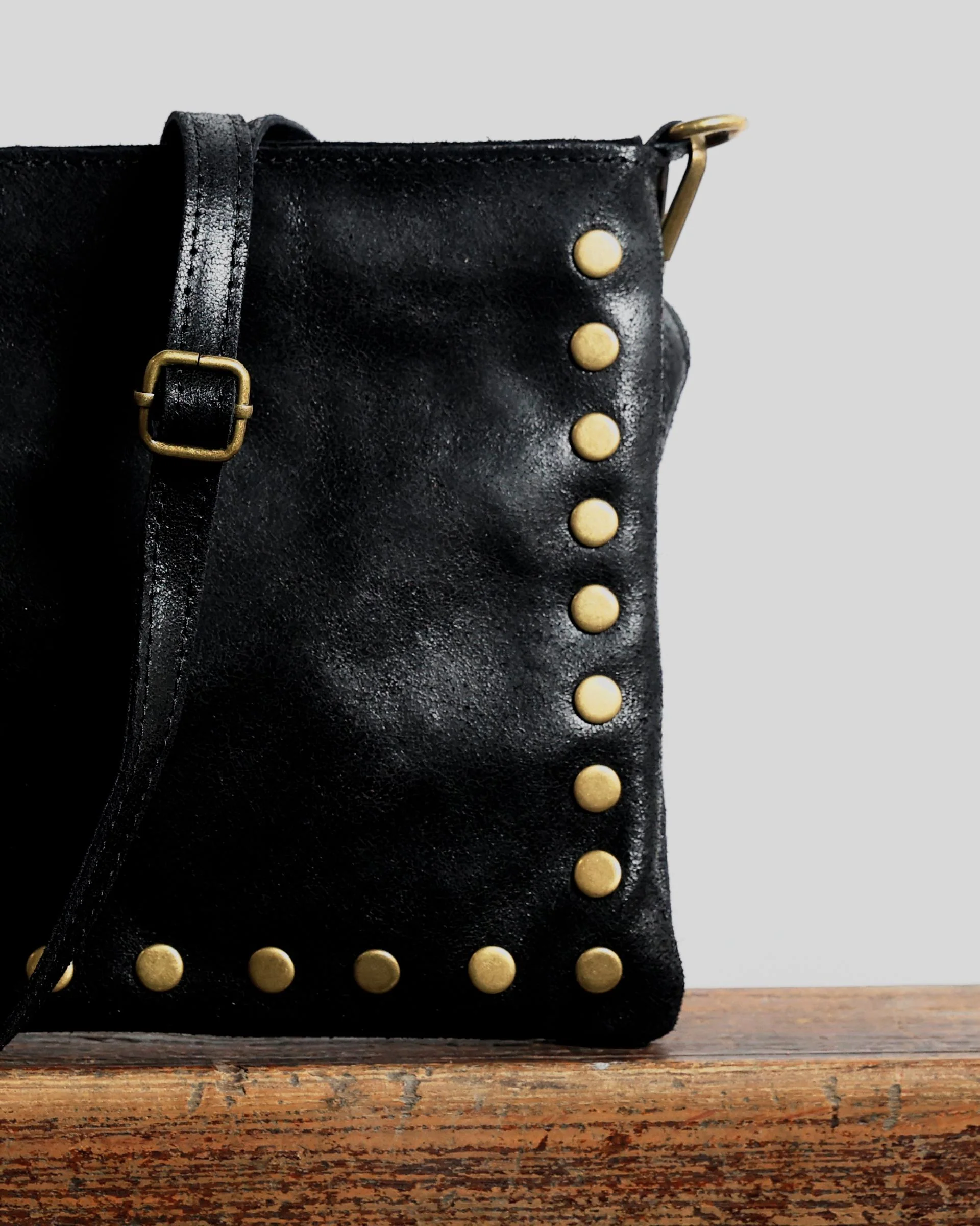Bolso Mini Tachuelas Negro - Image 3