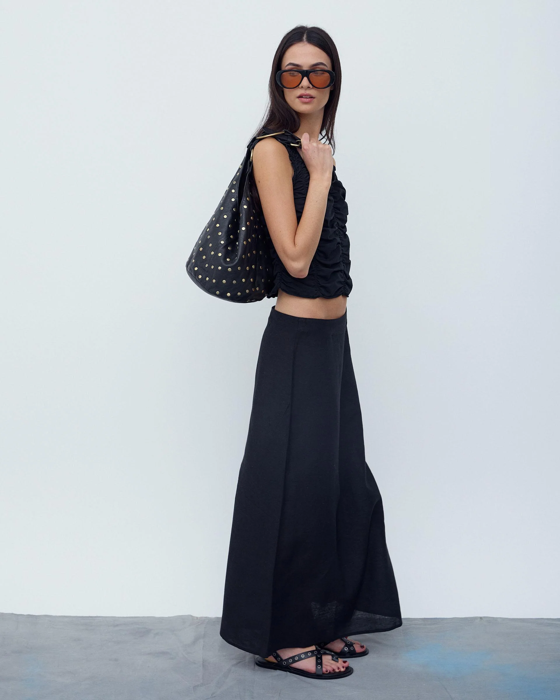 Falda Fluida Negro - Image 4