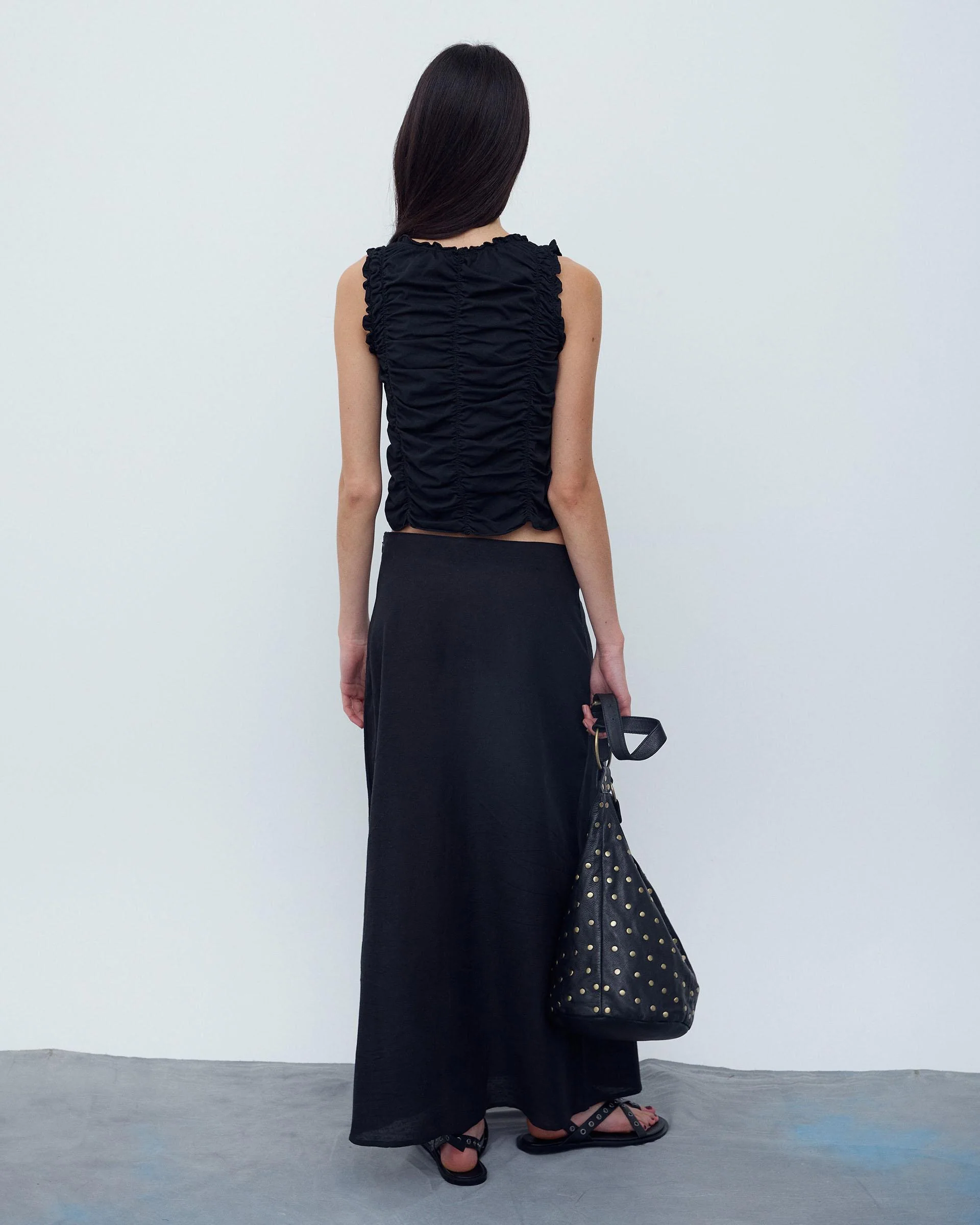 Falda Fluida Negro - Image 5