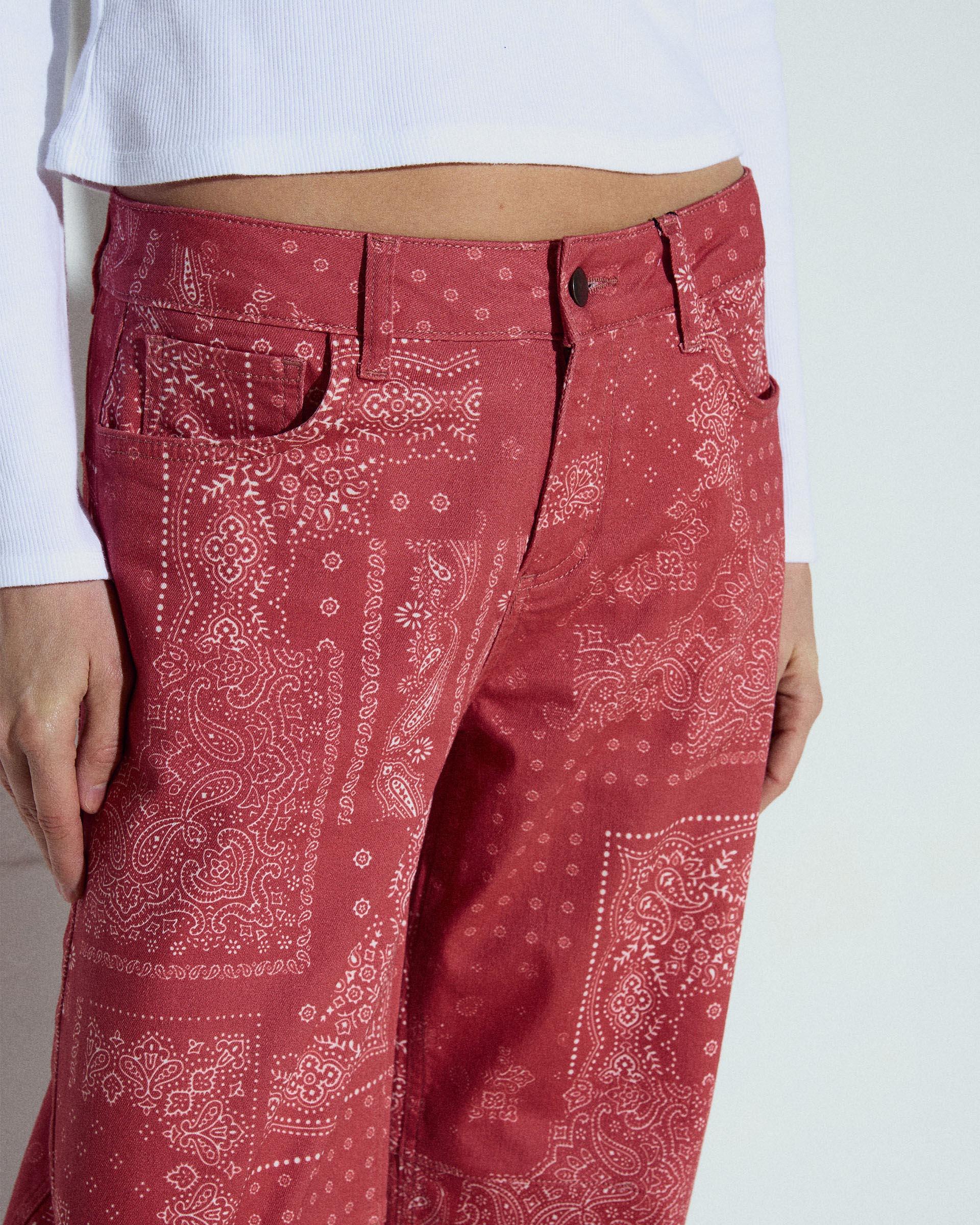 Jeans Bandana Rojo - Image 3