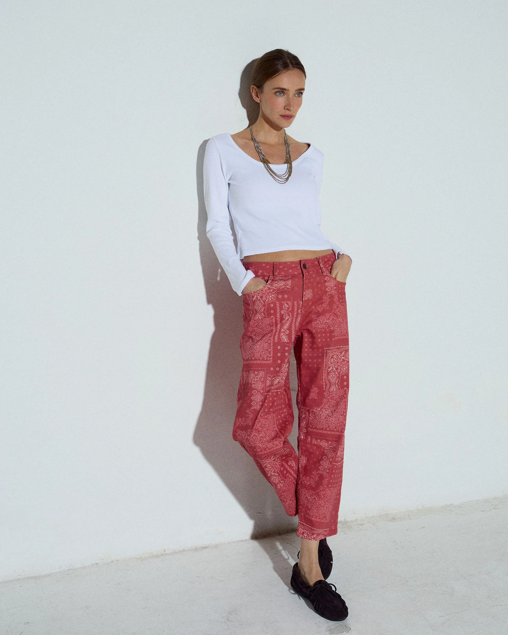 Jeans Bandana Rojo - Image 4