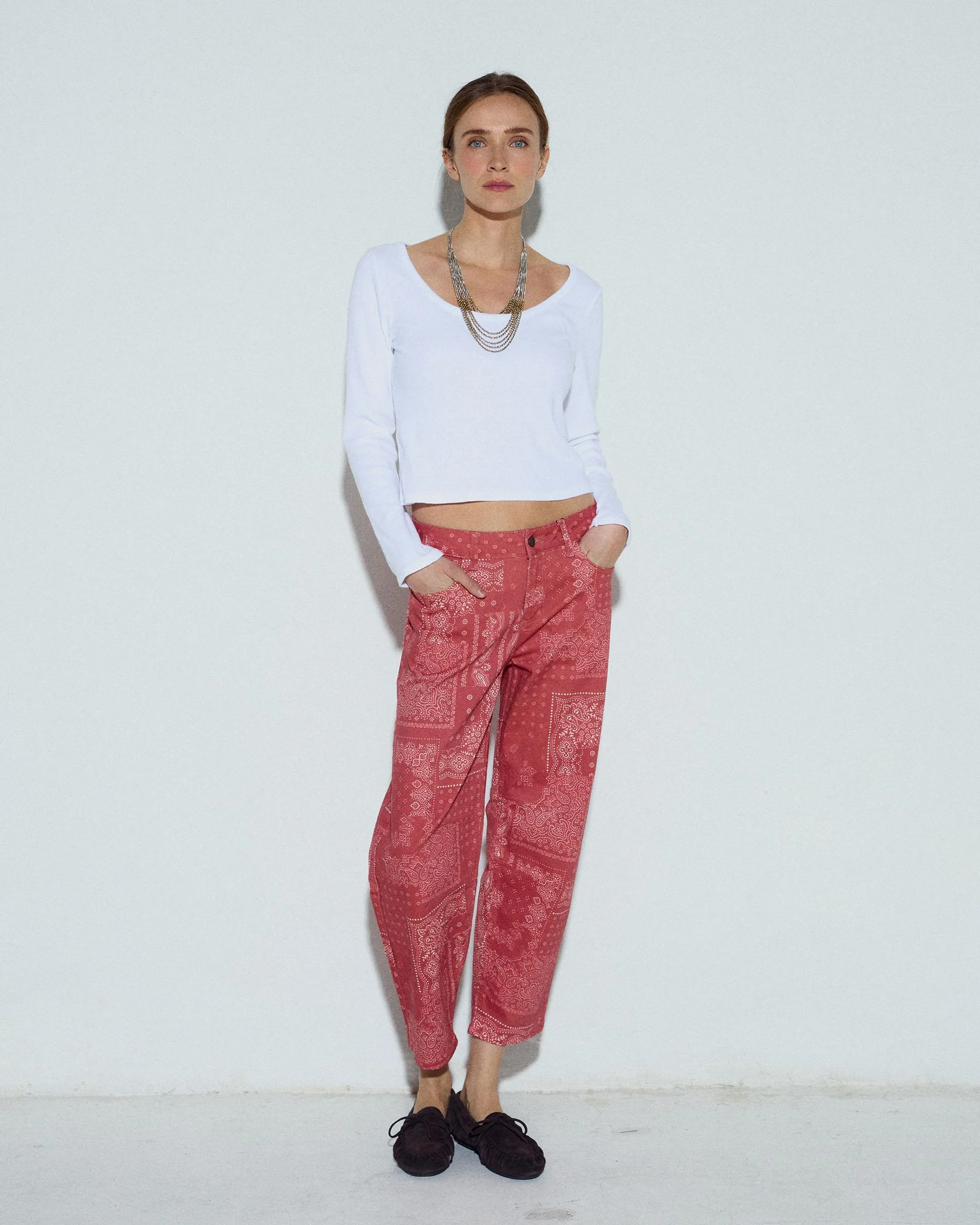 Jeans Bandana Rojo - Image 5