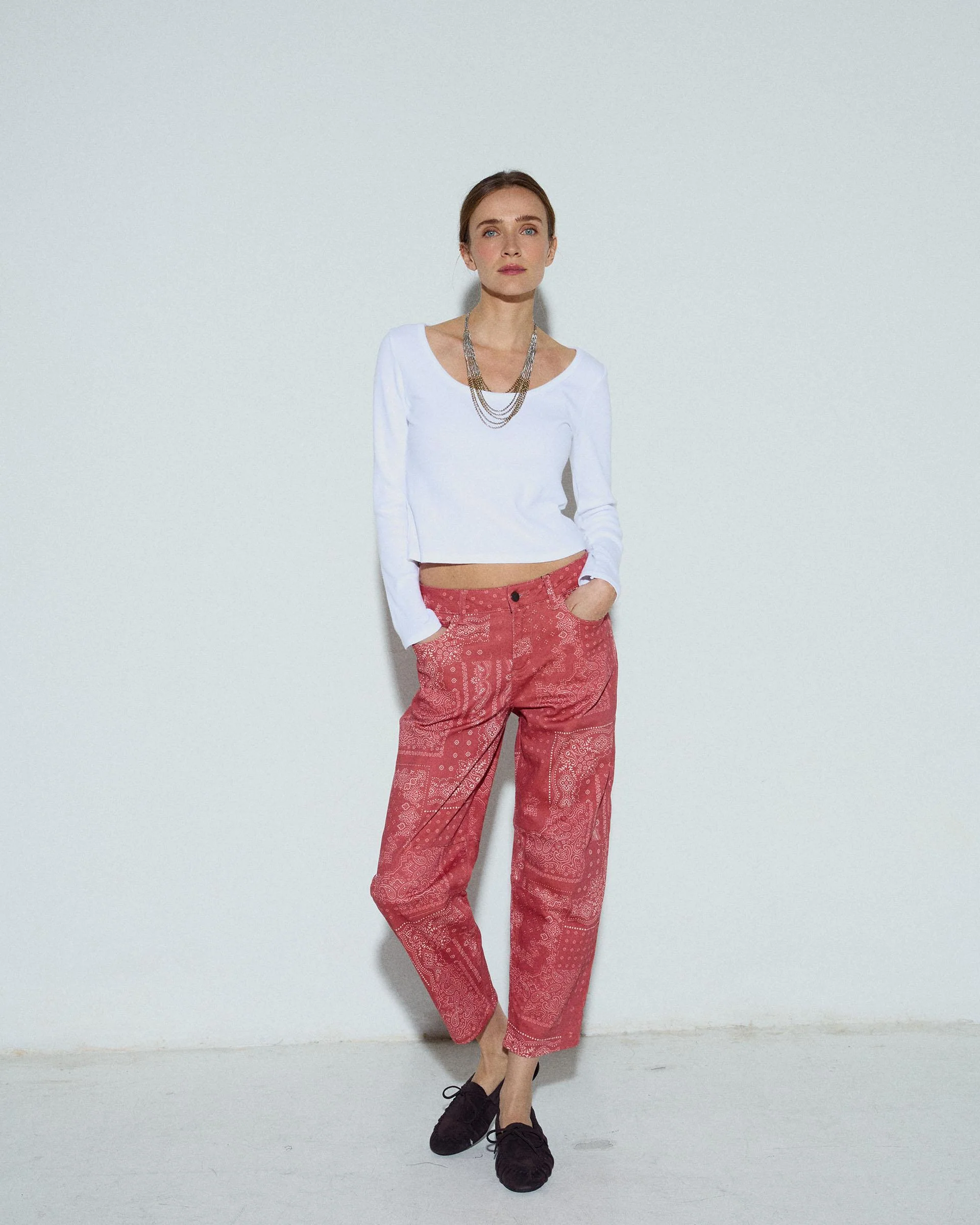 Jeans Bandana Rojo - Image 8