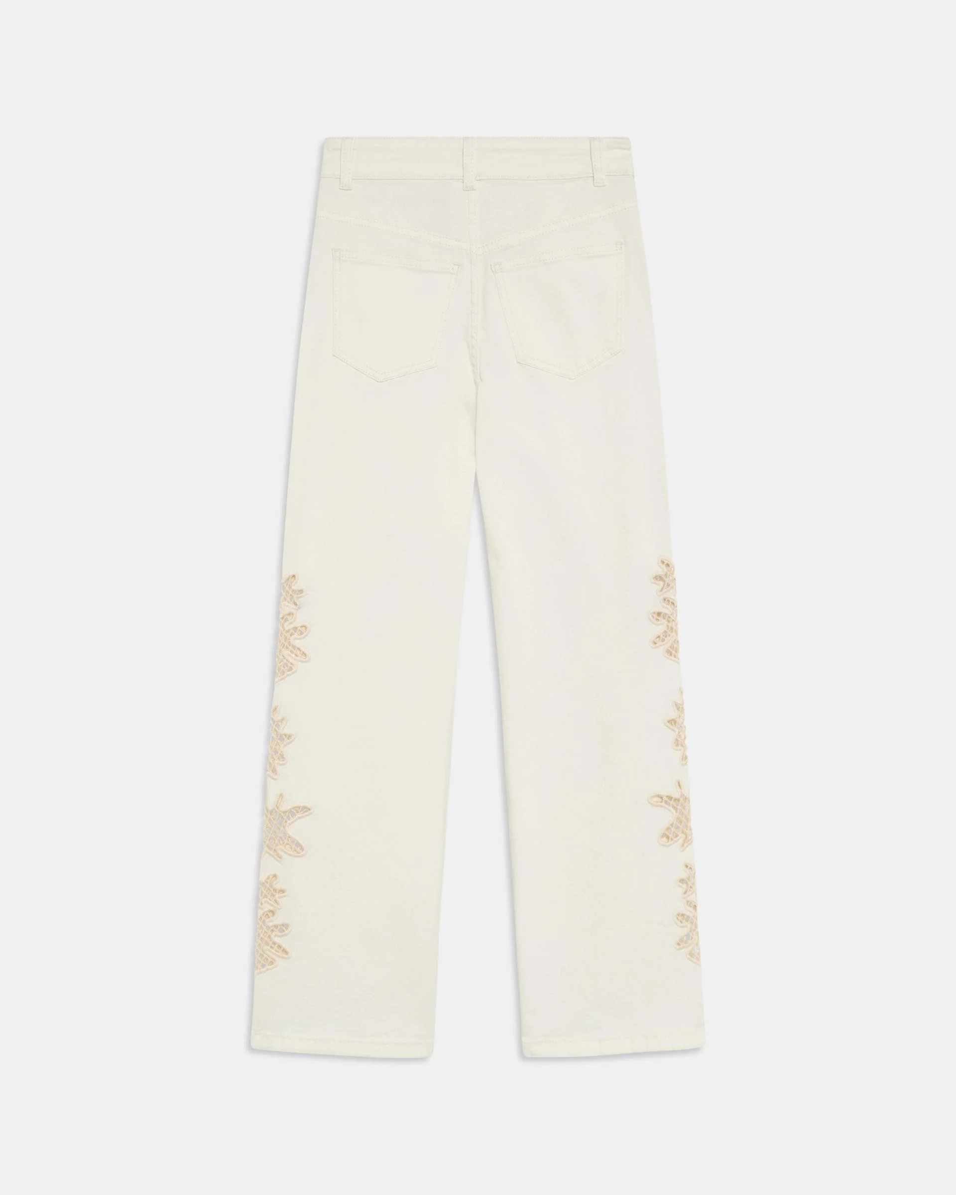 Jeans Detalle Crochet Blanco - Image 7