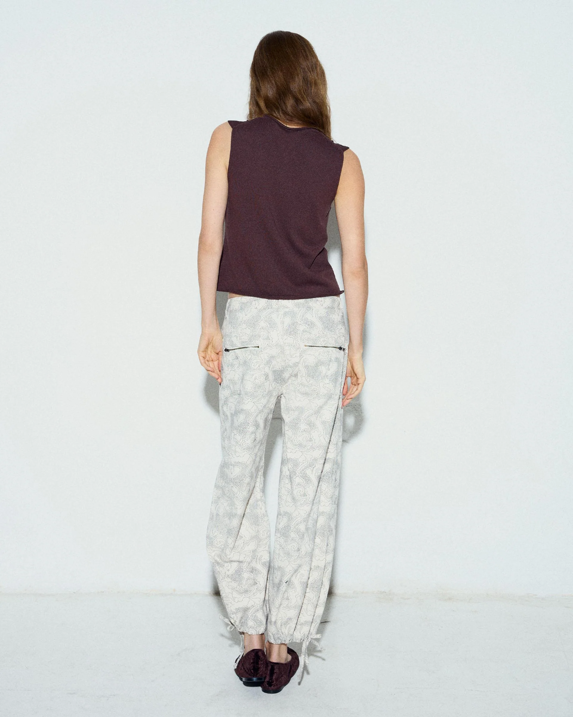 Jeans Estampado Lazada Bajo Blanco - Image 6