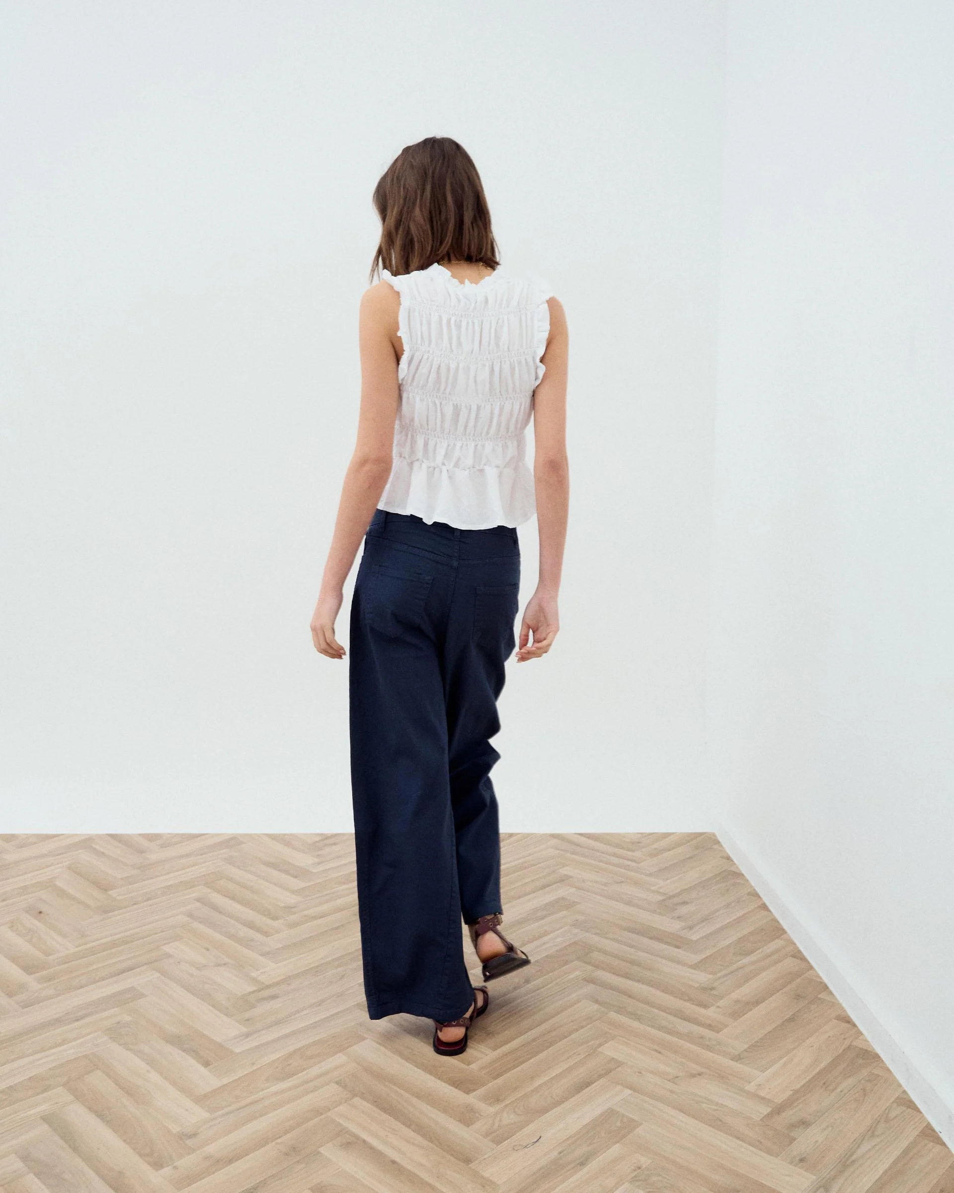 Jeans Costura Diagonal Azul - Image 6