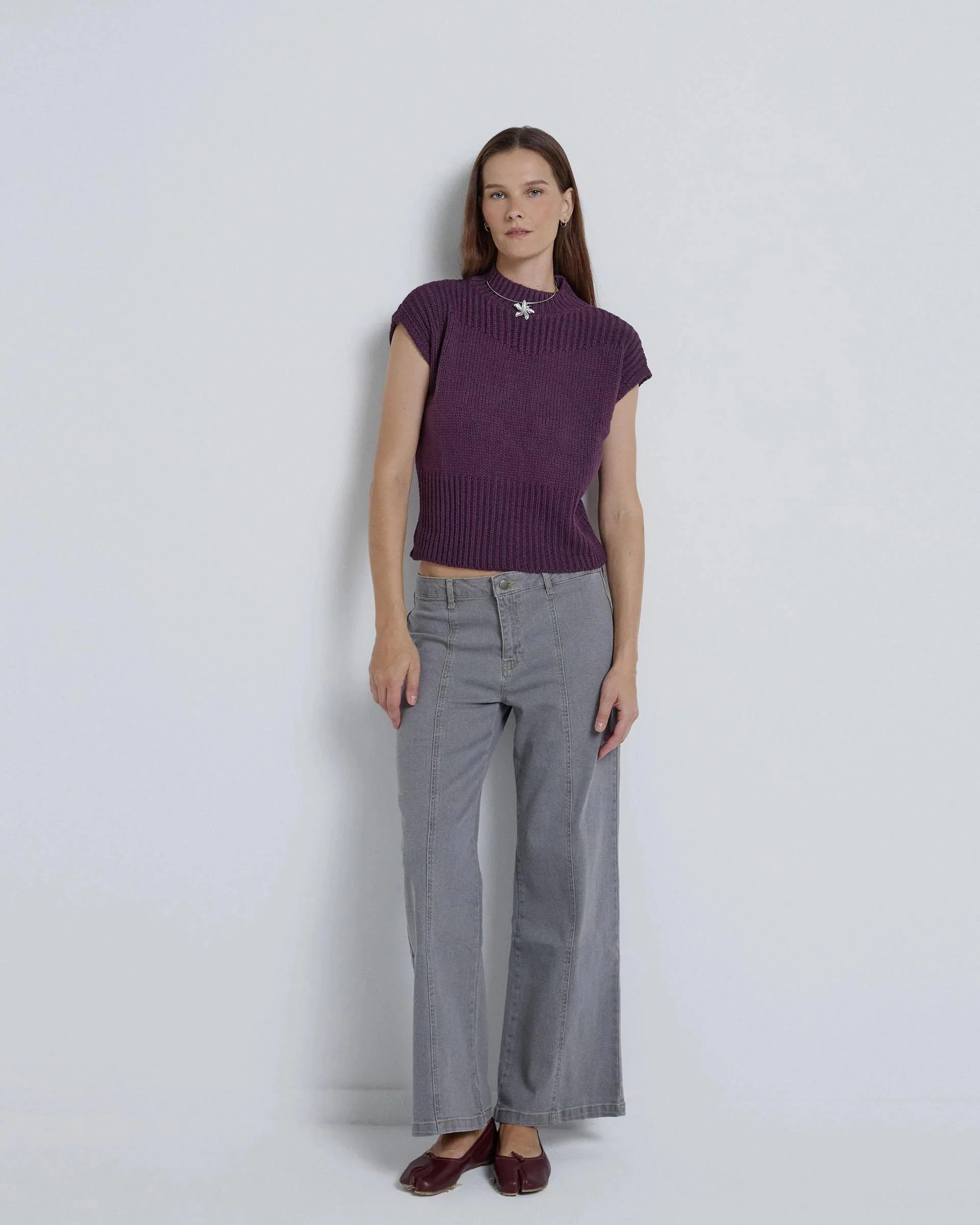 Jeans Estrellas Traseras Gris - Image 3