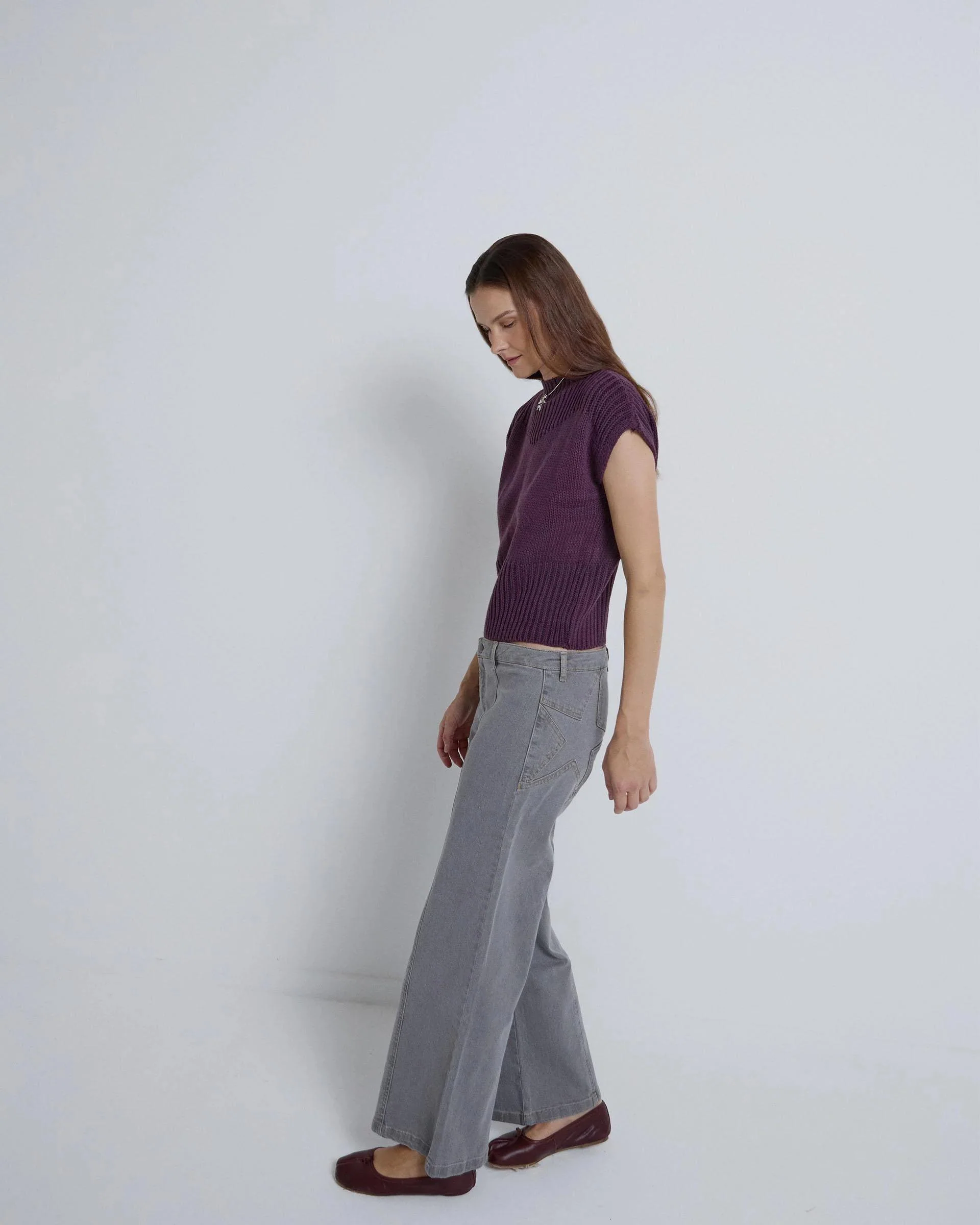 Jeans Estrellas Traseras Gris - Image 4