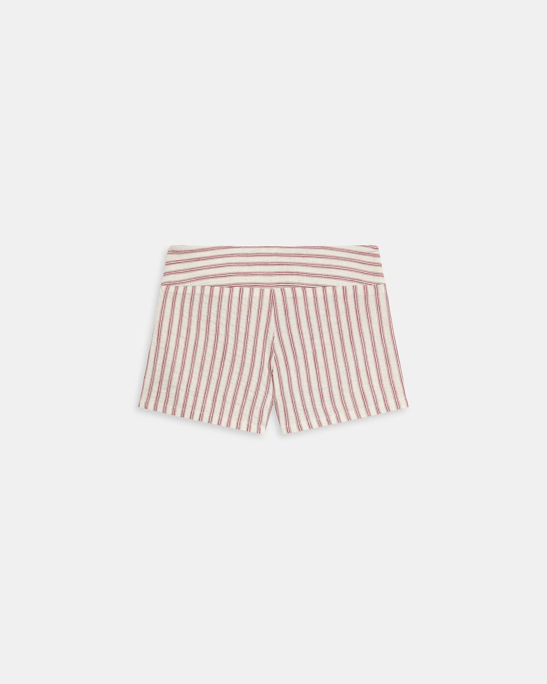Shorts Triple Cinturilla Rayas Blanco - Image 8