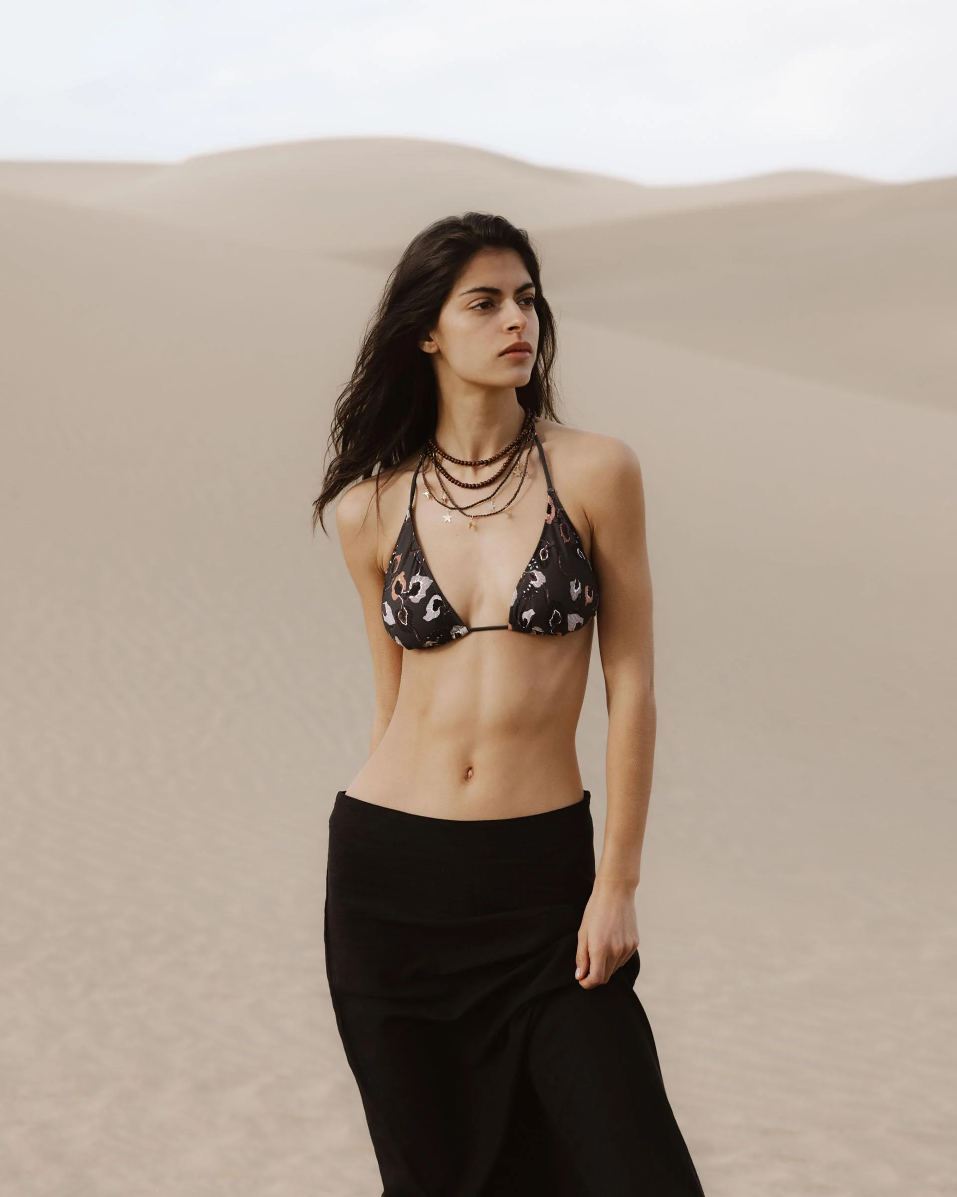 Top Bikini Flores Antracita - Image 5