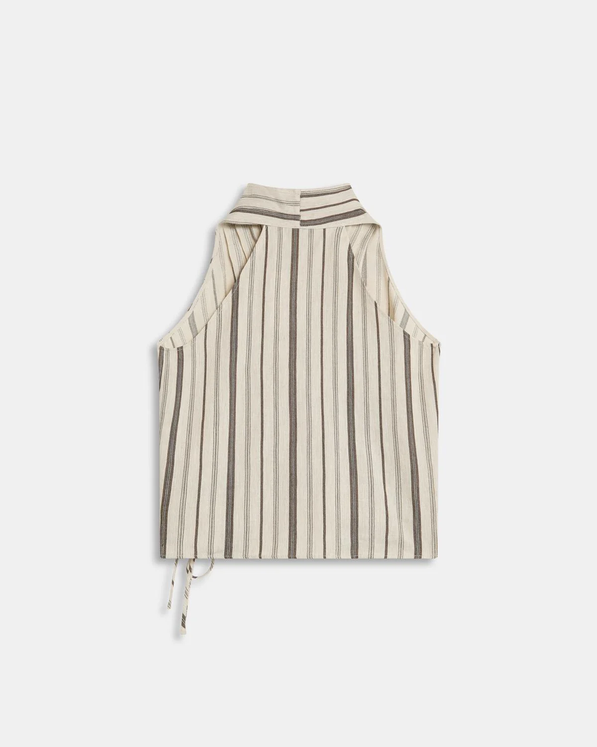 Top Cruzado Rayas Beige - Image 11