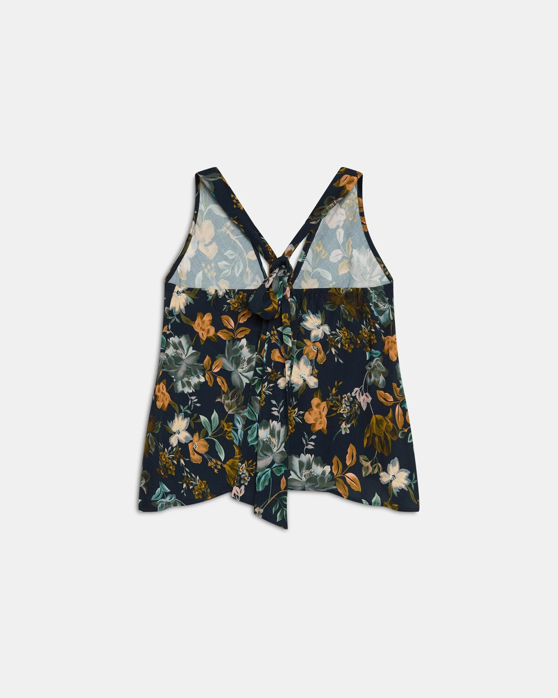 Top Picos Estampado Floral Azul Marino - Image 8